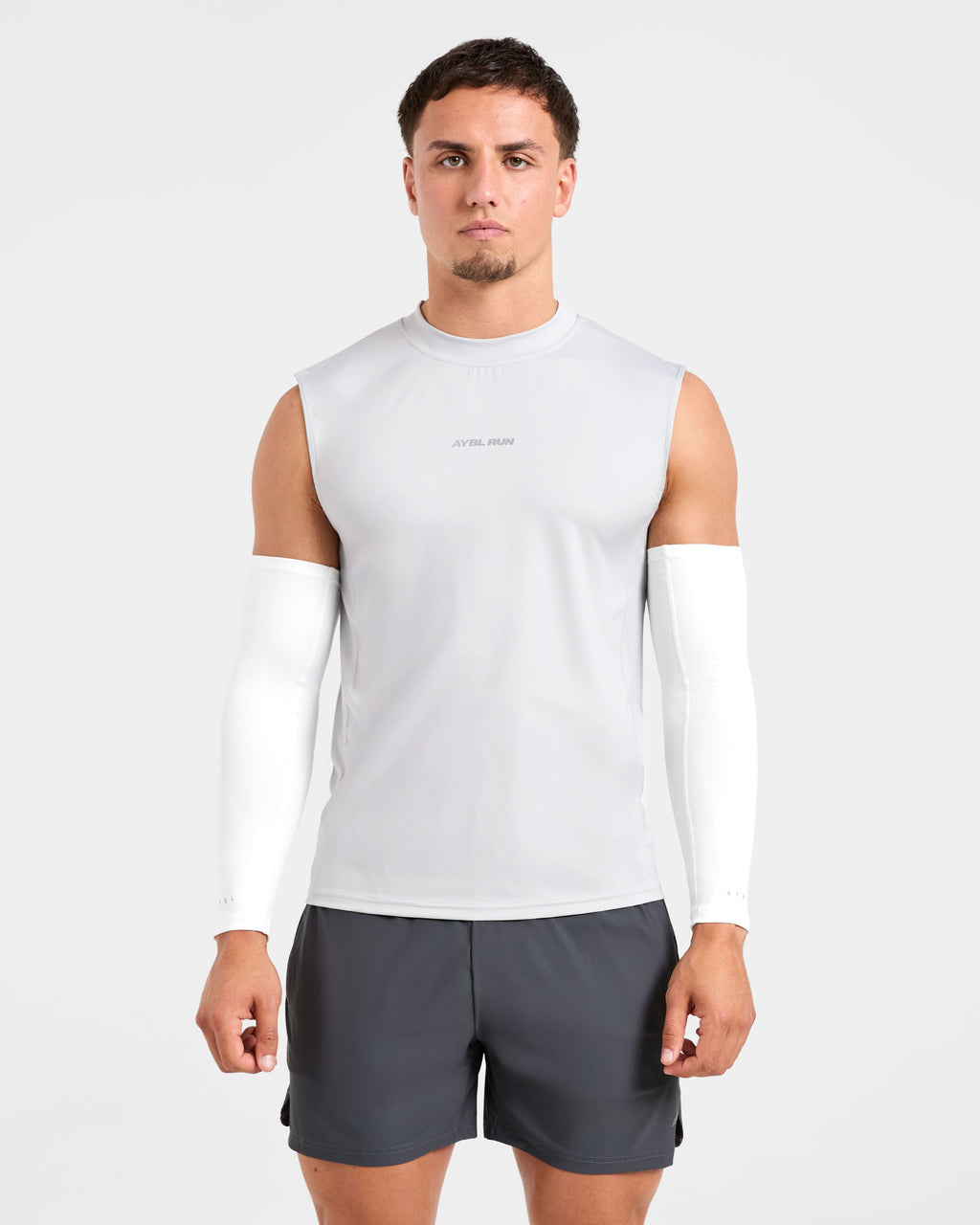 Base Layer Arm Sleeves - Blanc