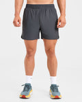 Run 5" Shorts - Hurricane Gris
