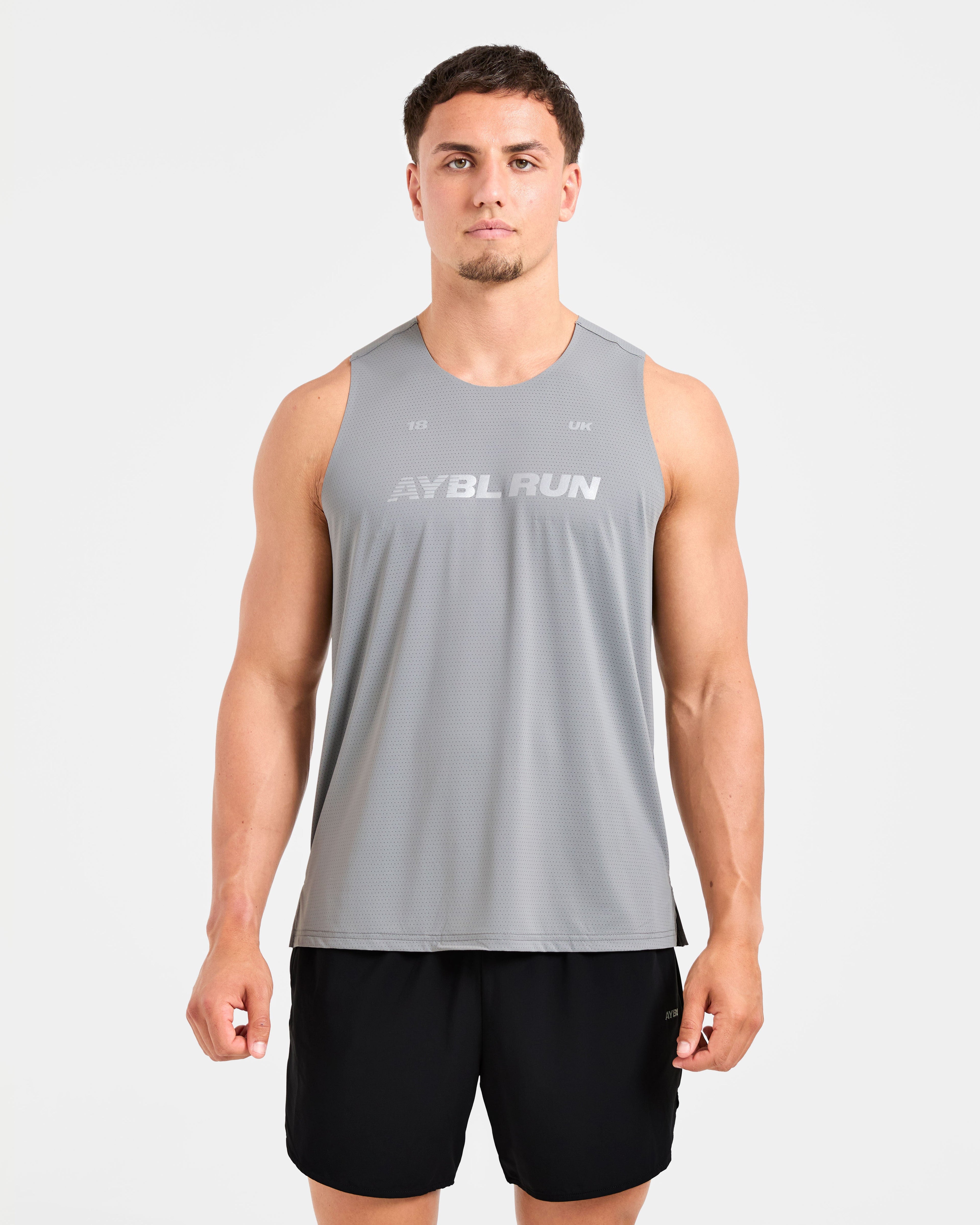 Run Loose Tank - Thunder Gris