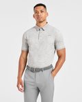Precision Stripe Polo - Gris