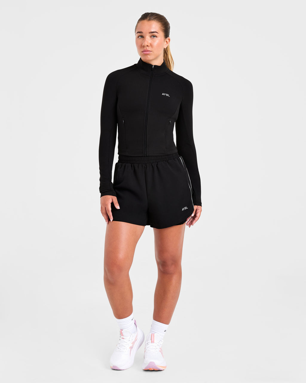 Run Zip Jacket - Noir