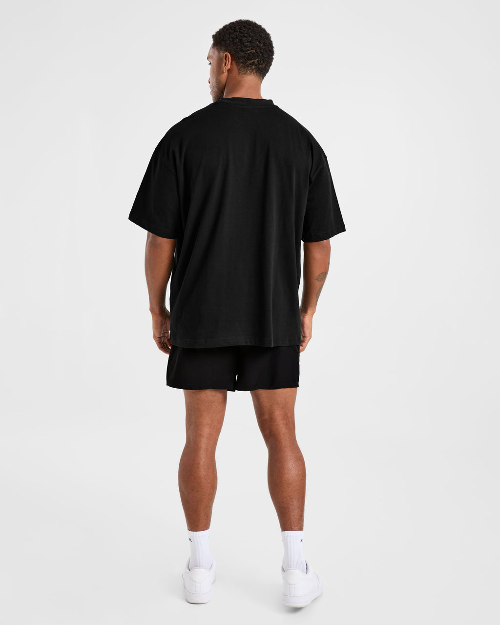 Elite Oversized T Shirt- Noir/Charcoal