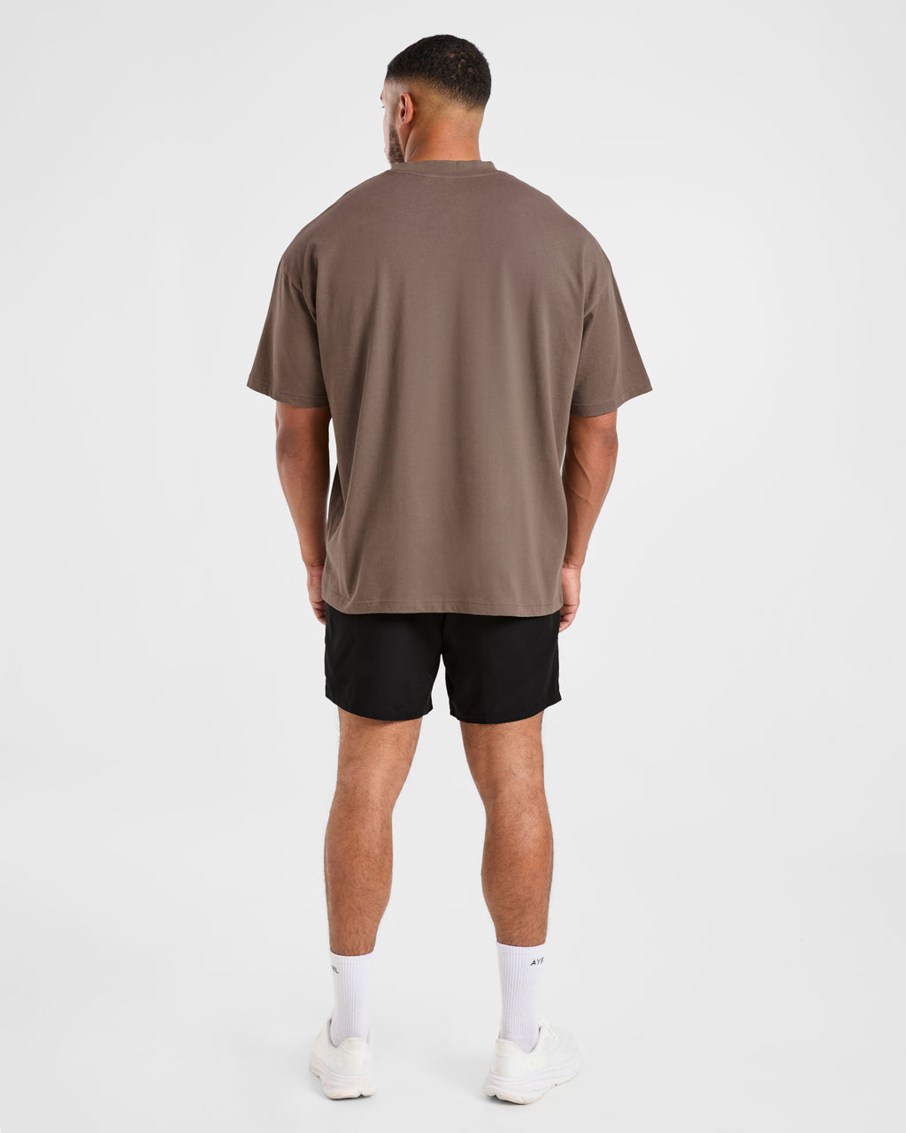 Elite Oversized T Shirt- Umber Marron
