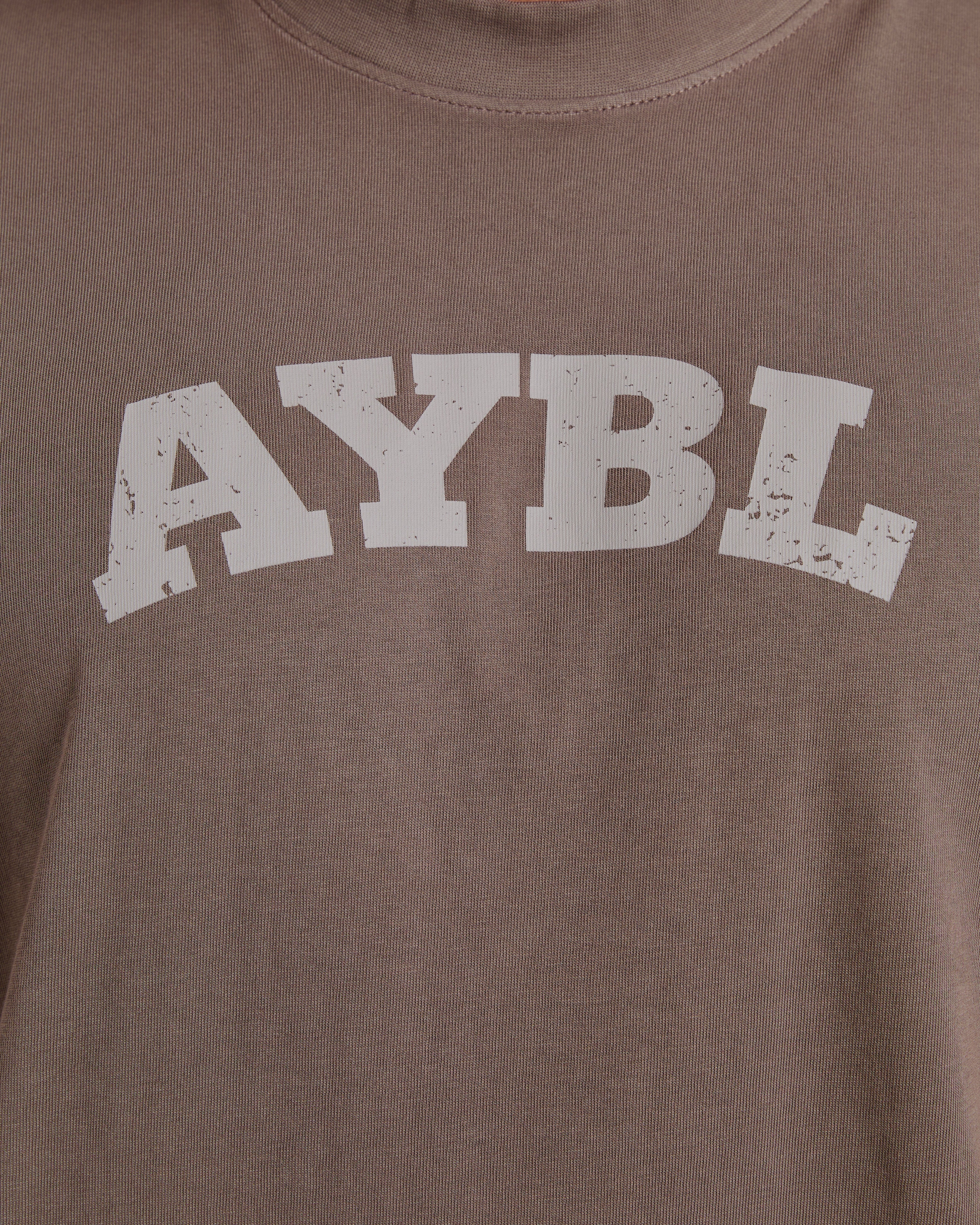 Elite Oversized T Shirt- Umber Marron