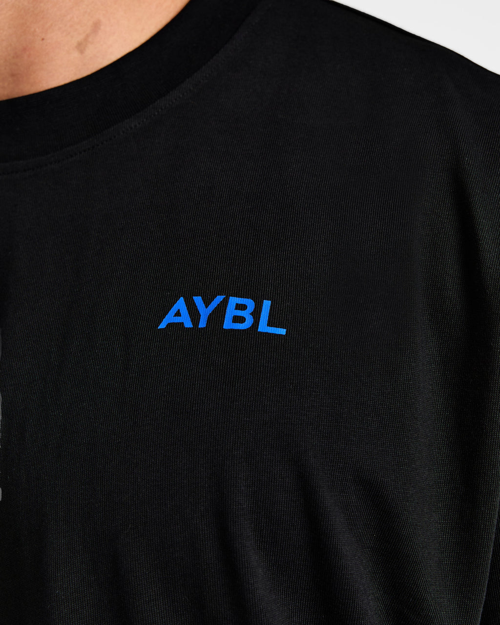 Essential Oversized T Shirt - Noir/Cobalt