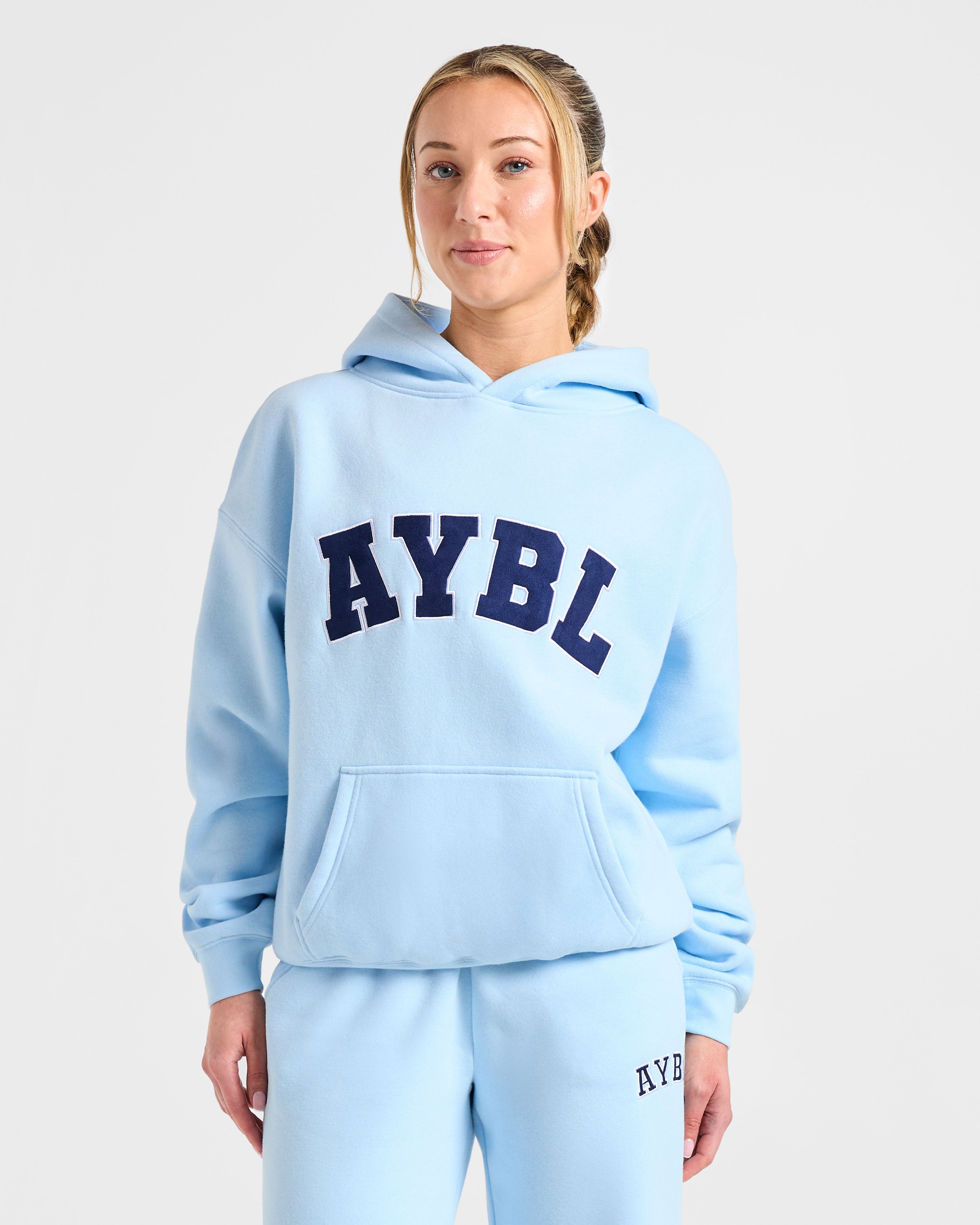 Varsity 2.0 Oversized Hoodie - Bleu/Navy