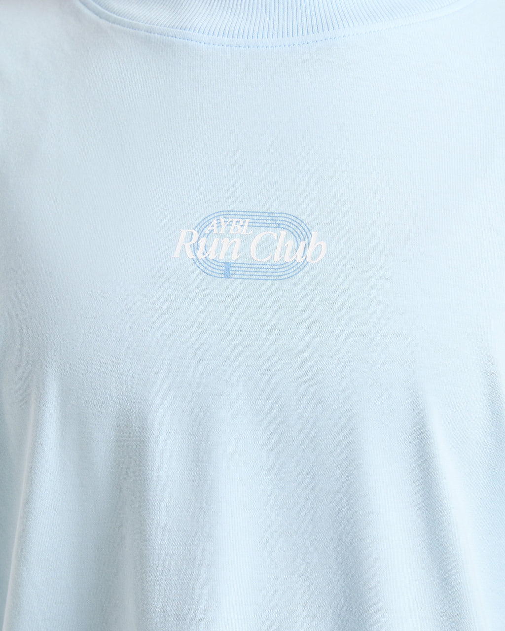 Run Club Oversized T Shirt - Bleu