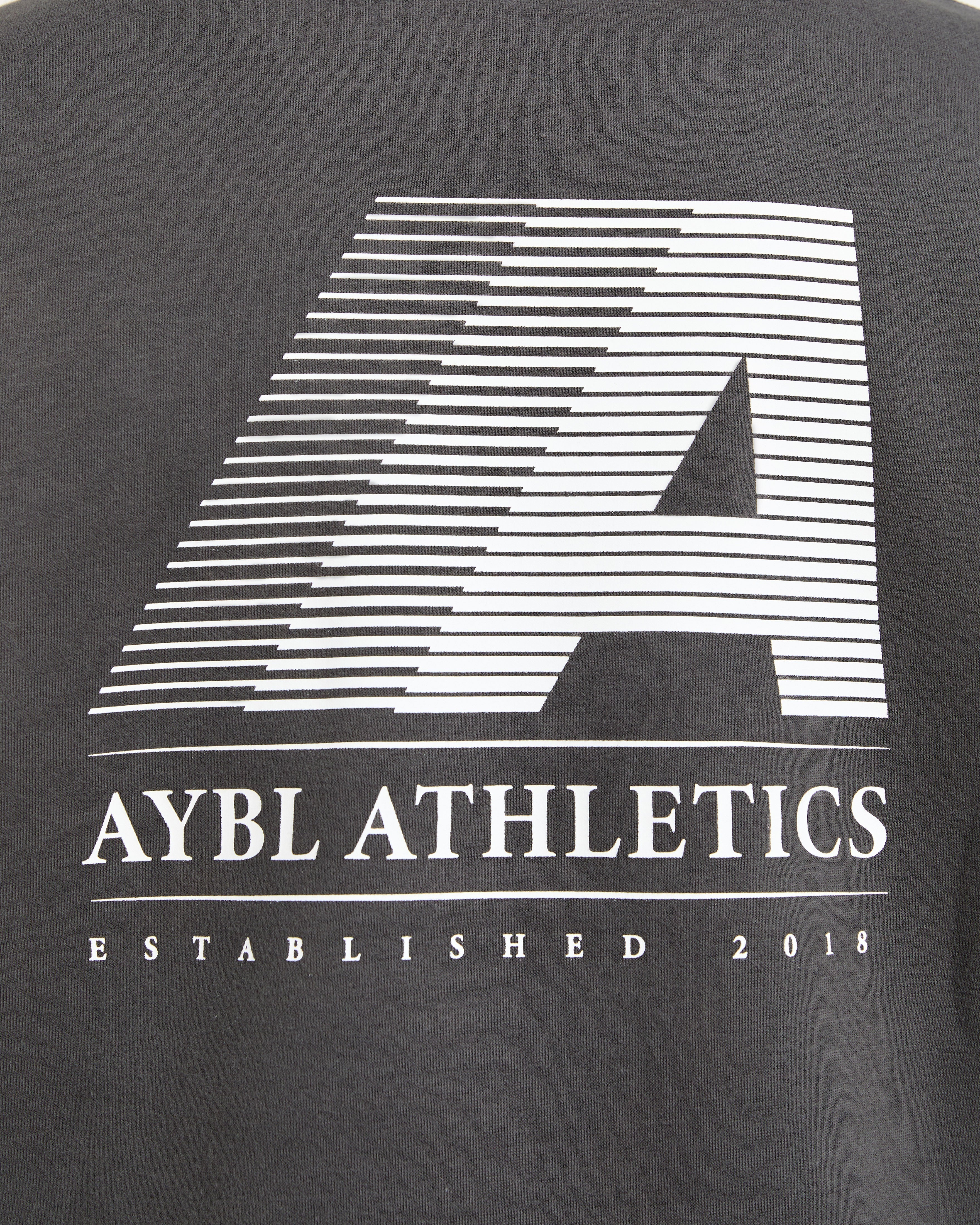 Retro Athletics Oversized 1/4 Zip Pullover - Charcoal