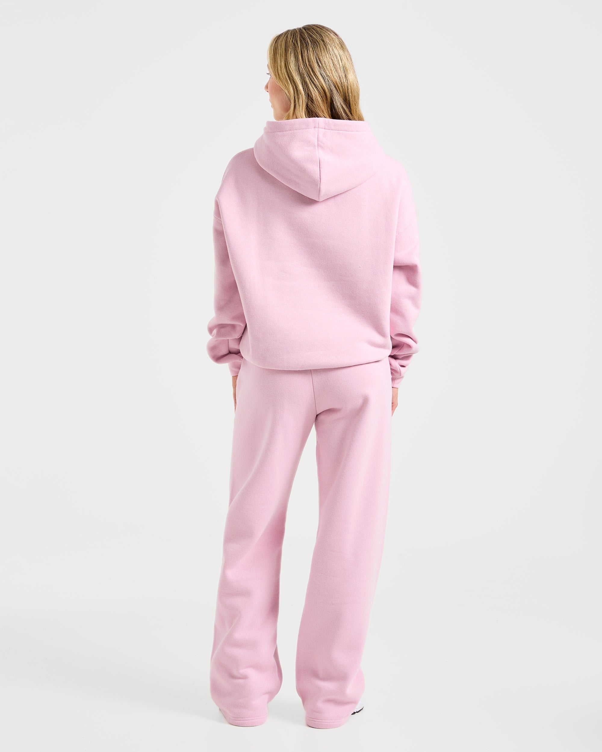 Varsity 2.0 Oversized Hoodie - Iced Rose