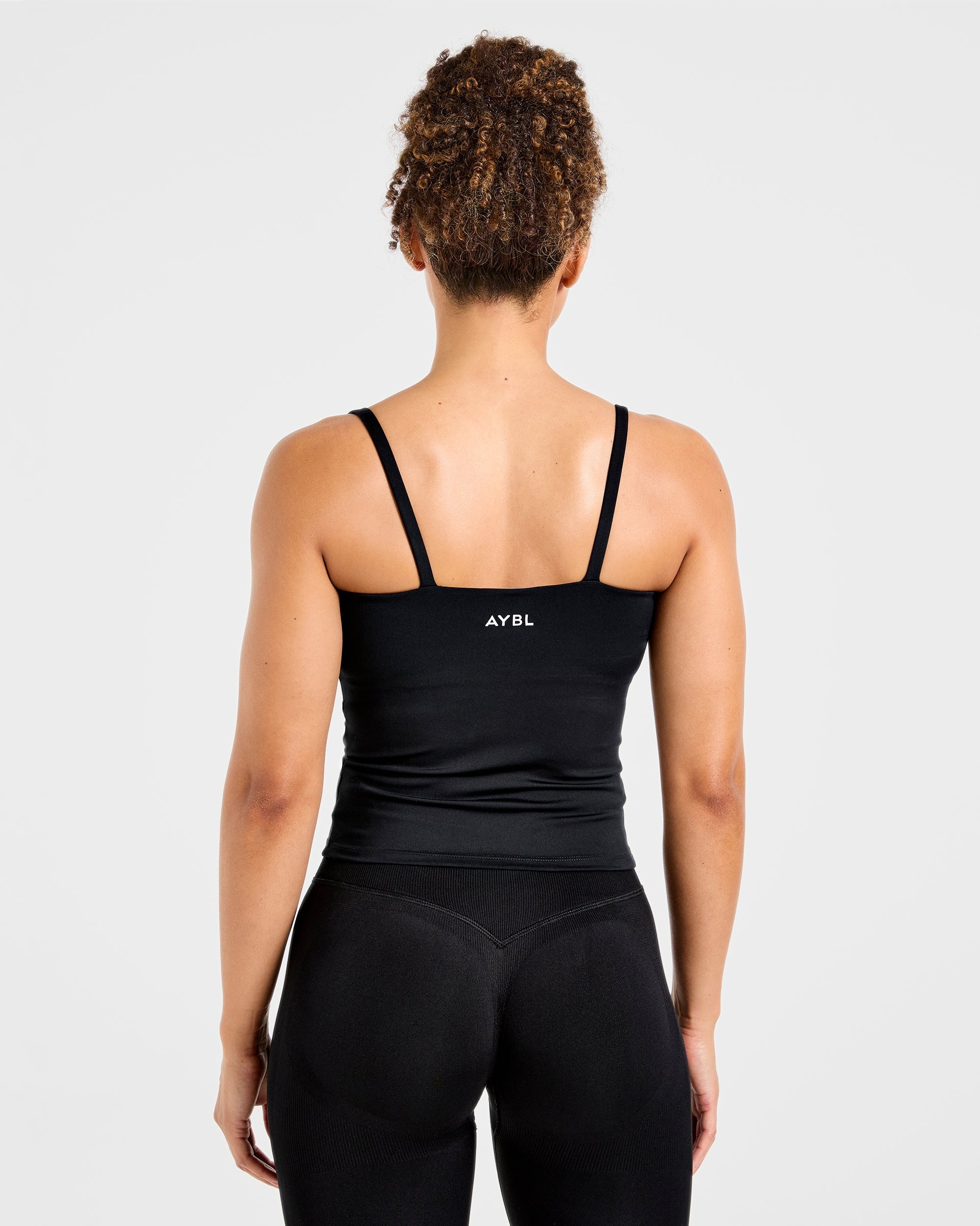 Essential Strappy Tank Top - Noir