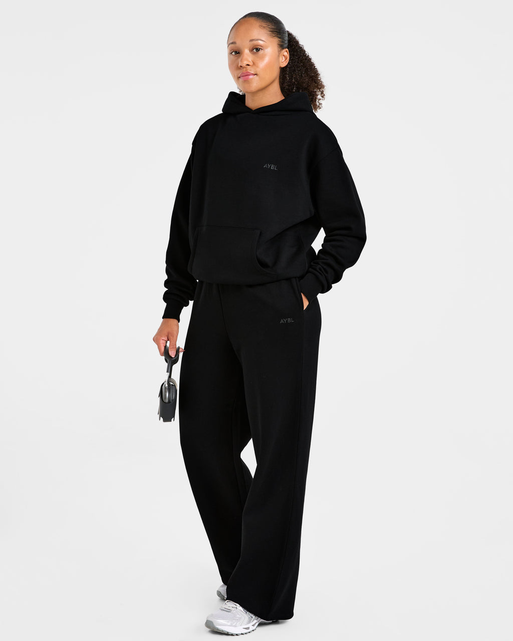 Lifestyle Oversized Hoodie - Noir