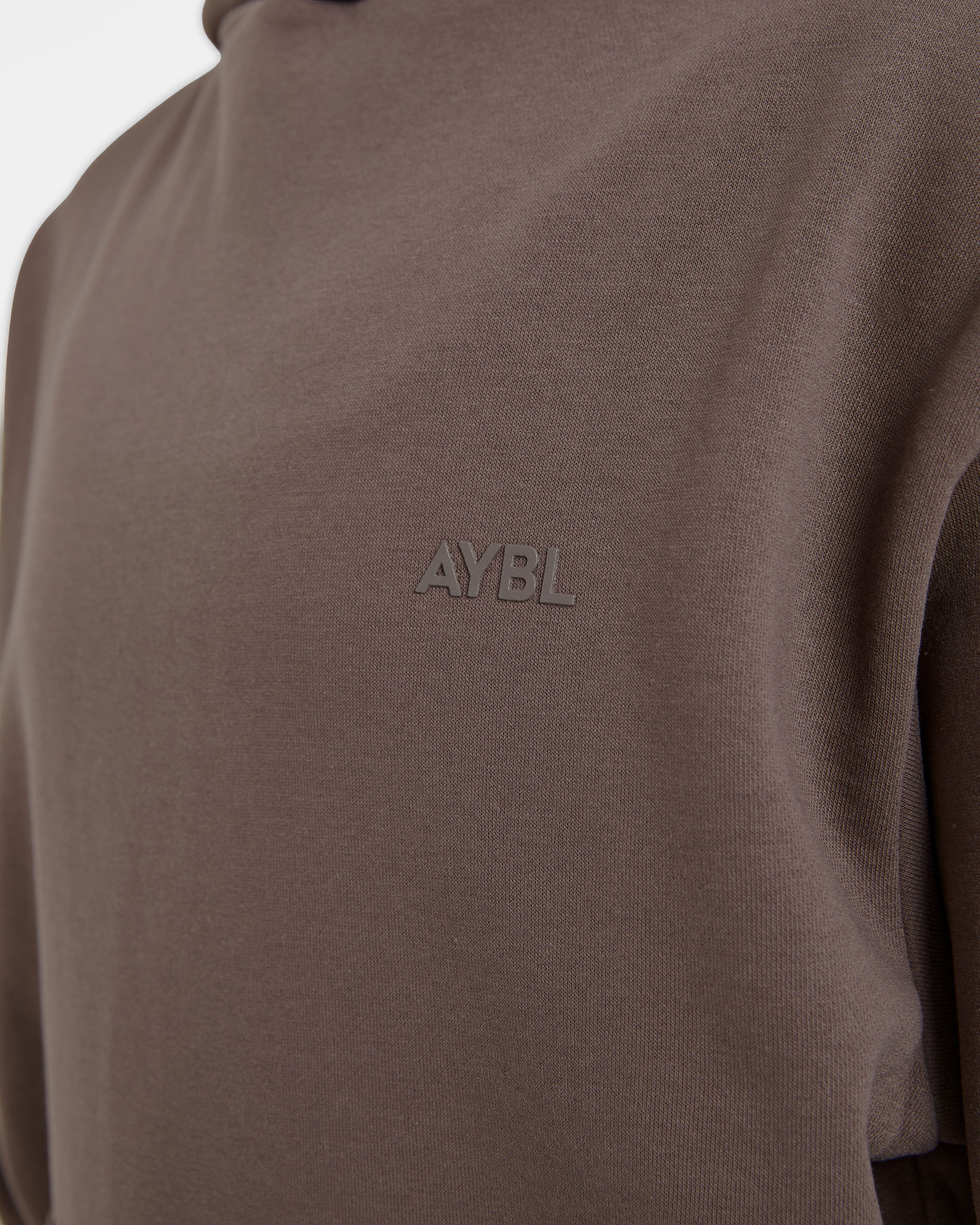 Lifestyle Oversized Hoodie - Umber Marron