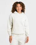 Lifestyle Oversized Hoodie - Off Blanc