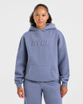 Classic Plush Oversized Hoodie - Slate