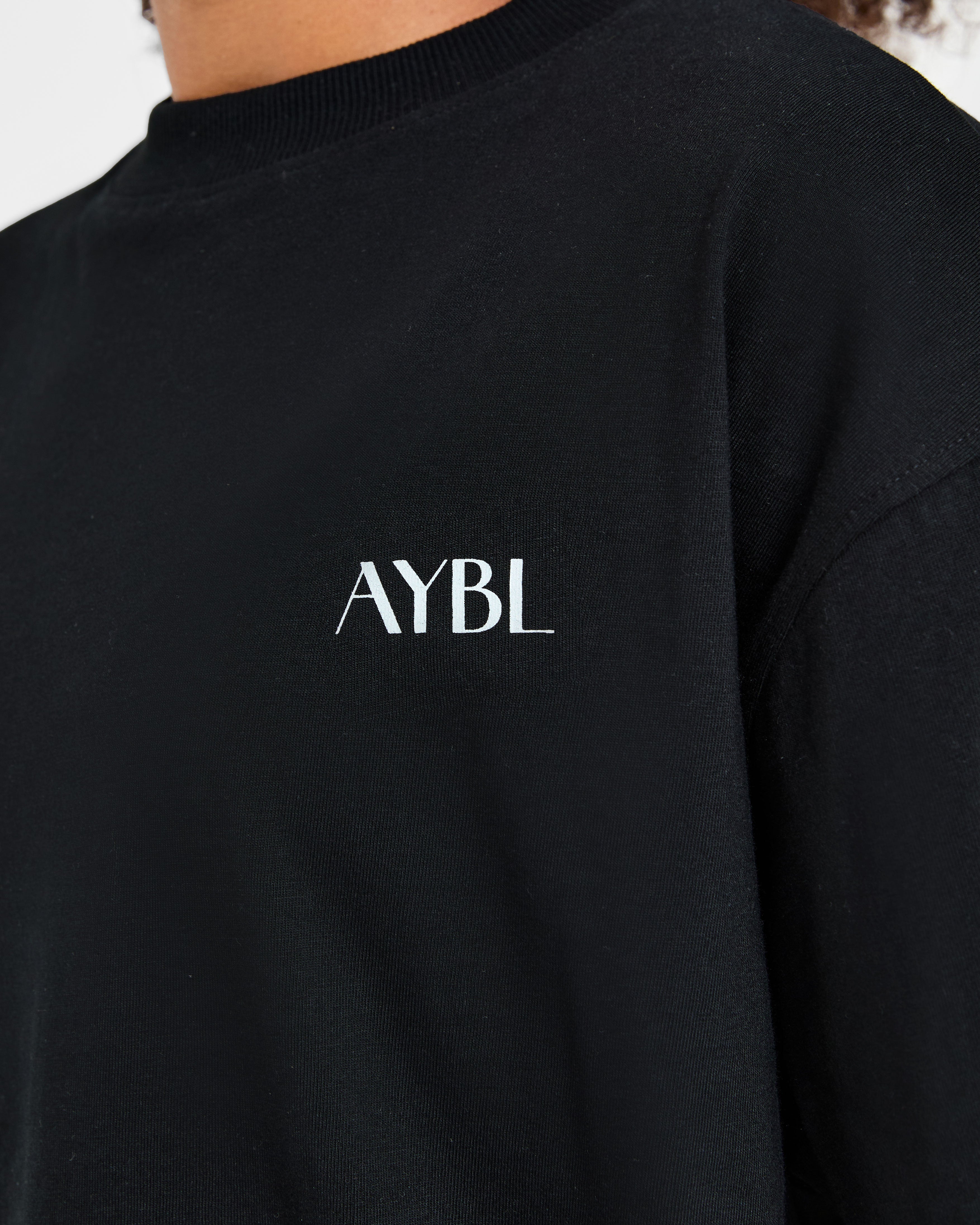 AYBL Wellness Oversized T Shirt - Noir