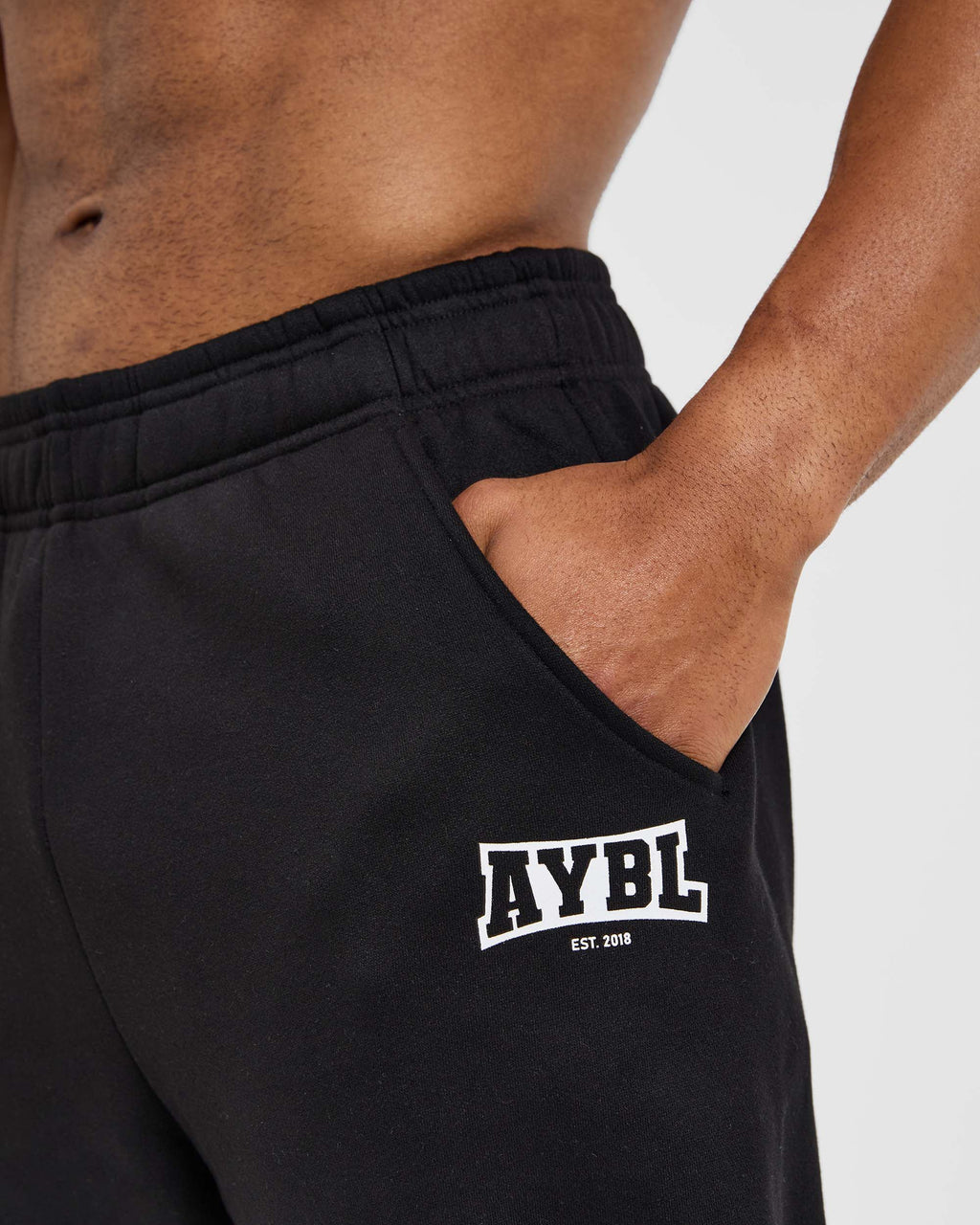 Academy Oversized Joggers - Noir