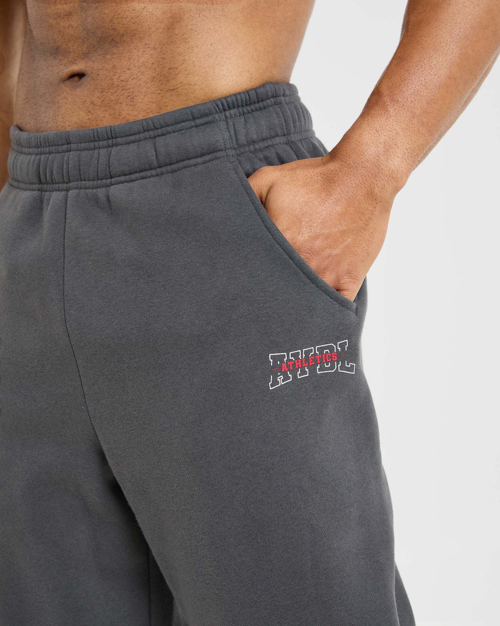 Athletics Oversized Joggers - Charcoal