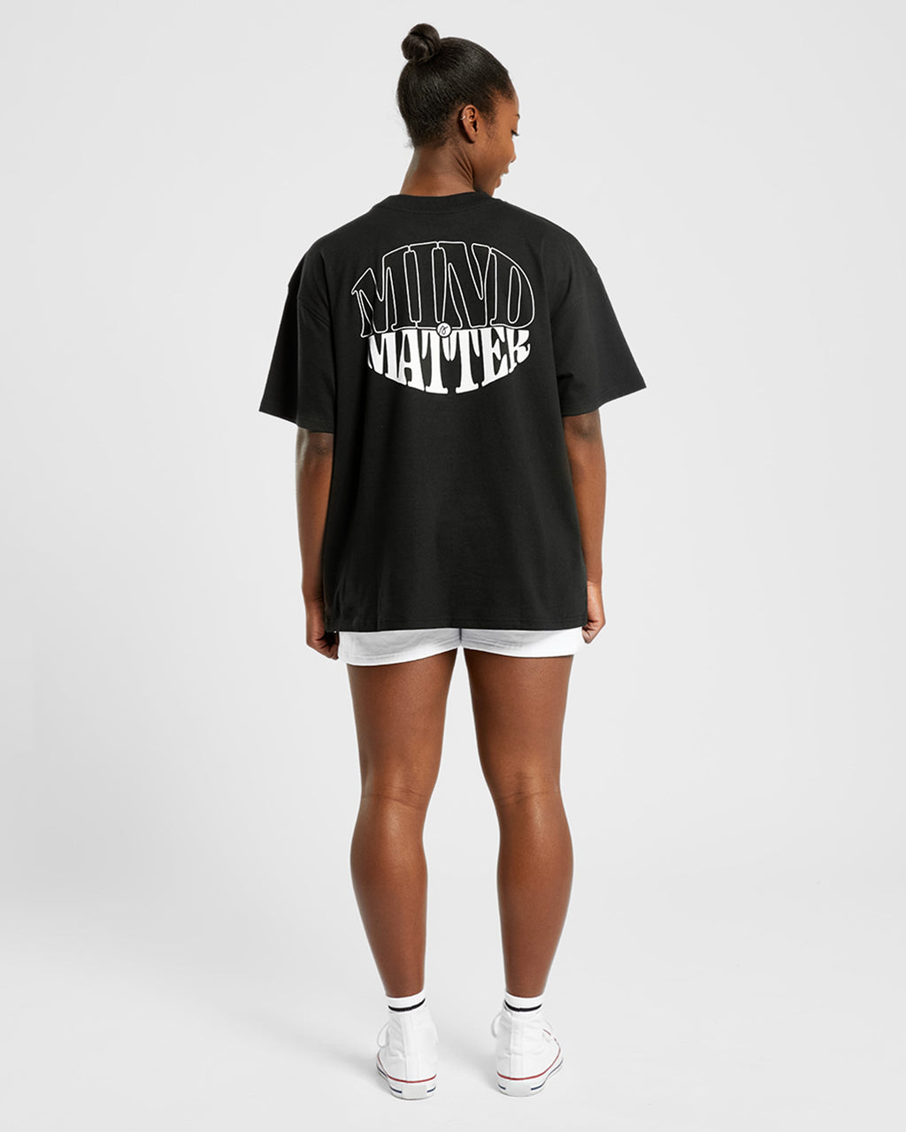 Mind Over Matter Oversized T Shirt - Noir