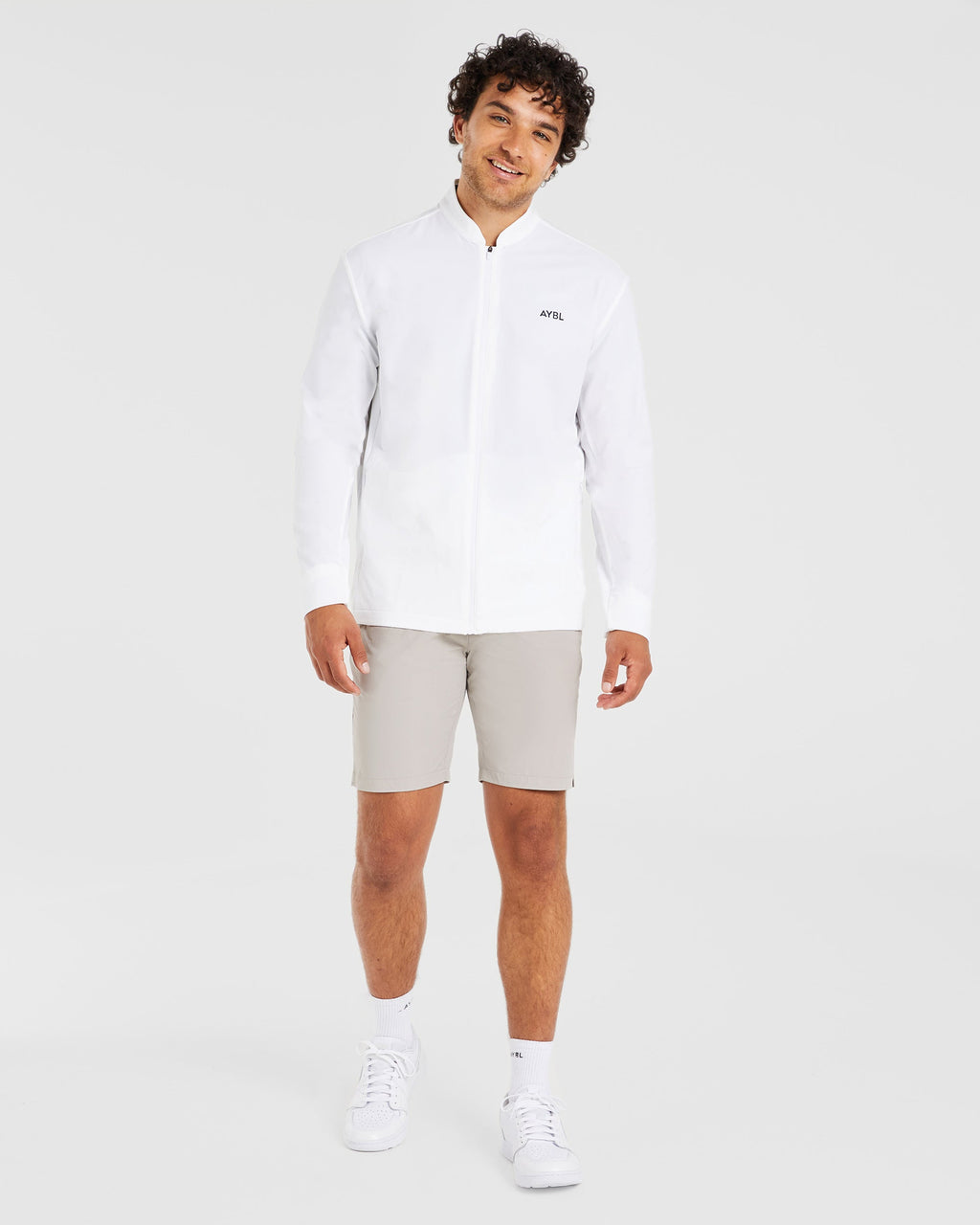 Performance Lightweight Windbreaker -  Blanc