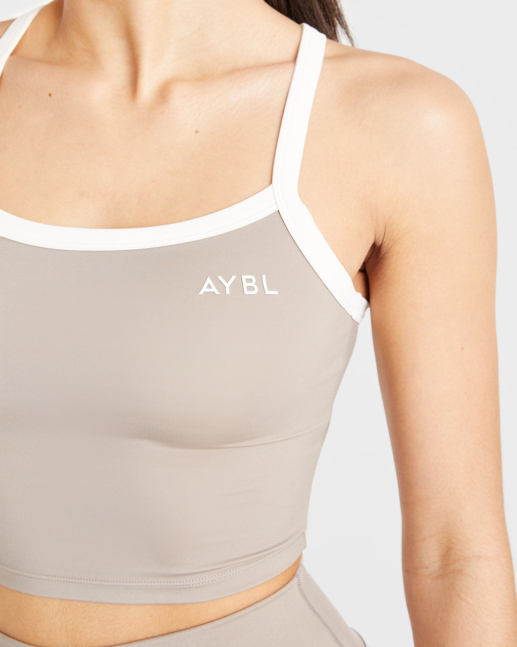 Courtside Tank Top - Mocha