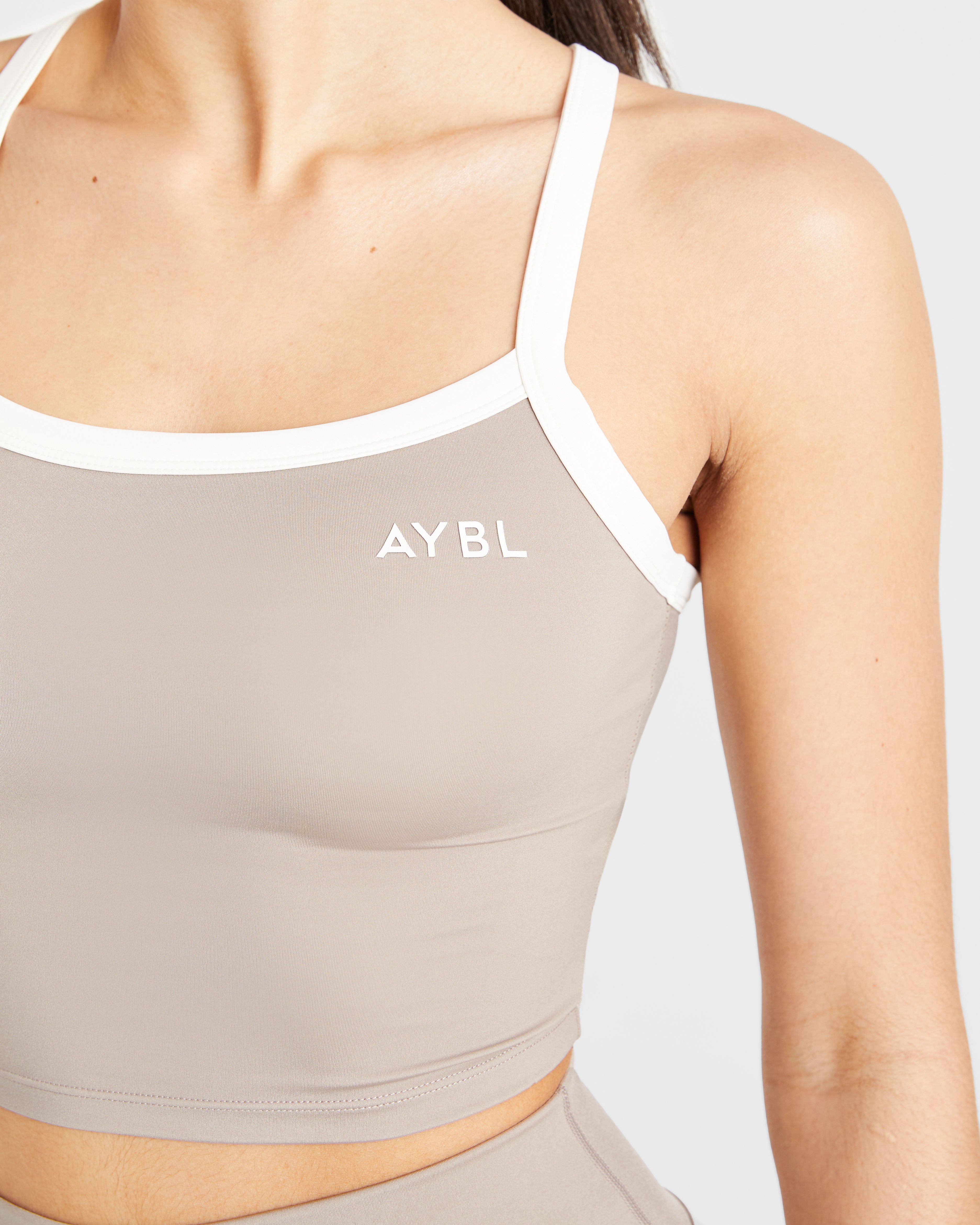 Courtside Tank Top - Mocha