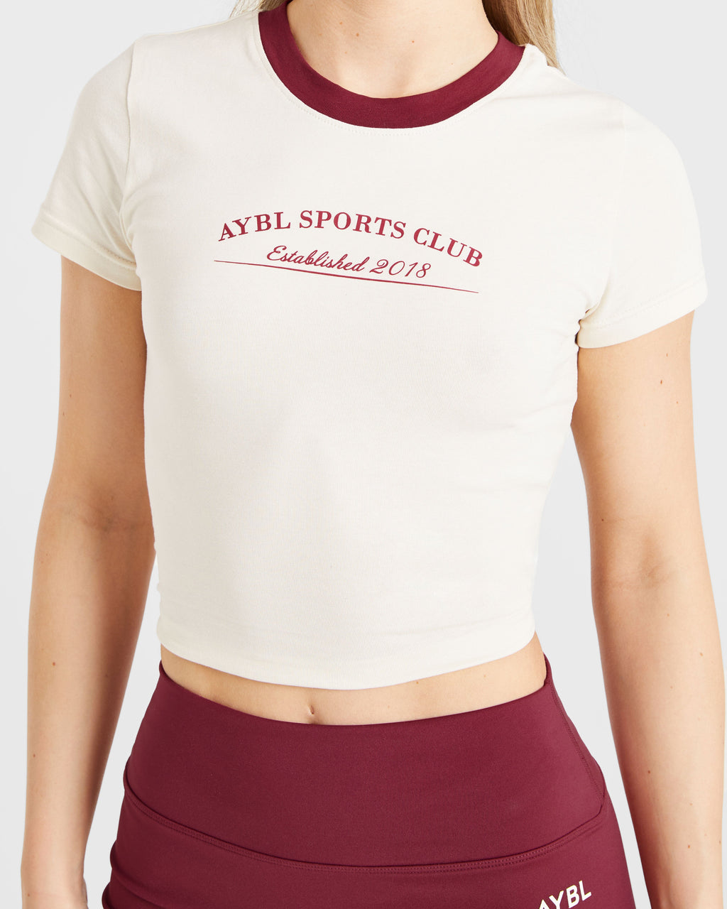 Courtside Baby Tee - Off White