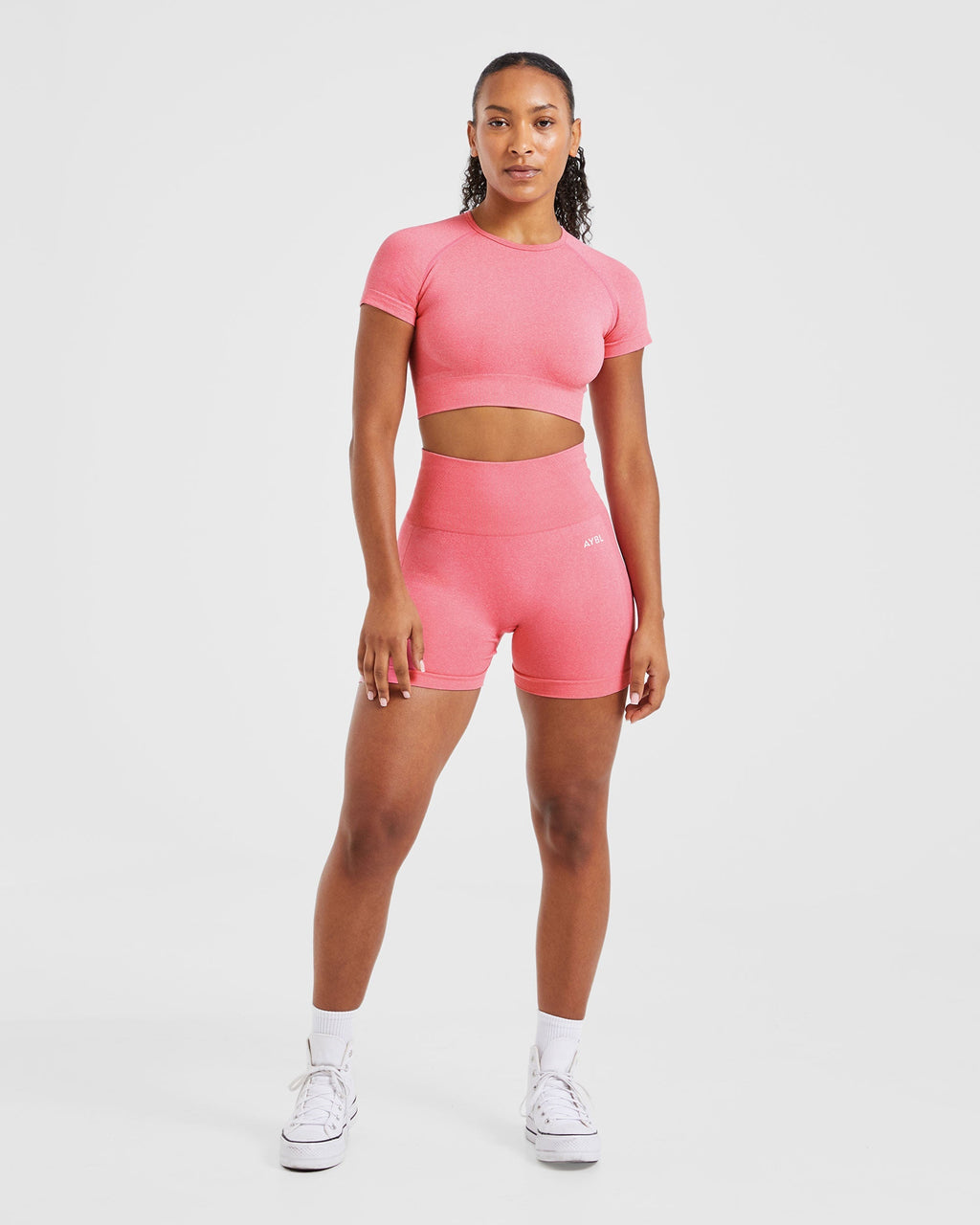 Empower Seamless Shorts - Rose Marl