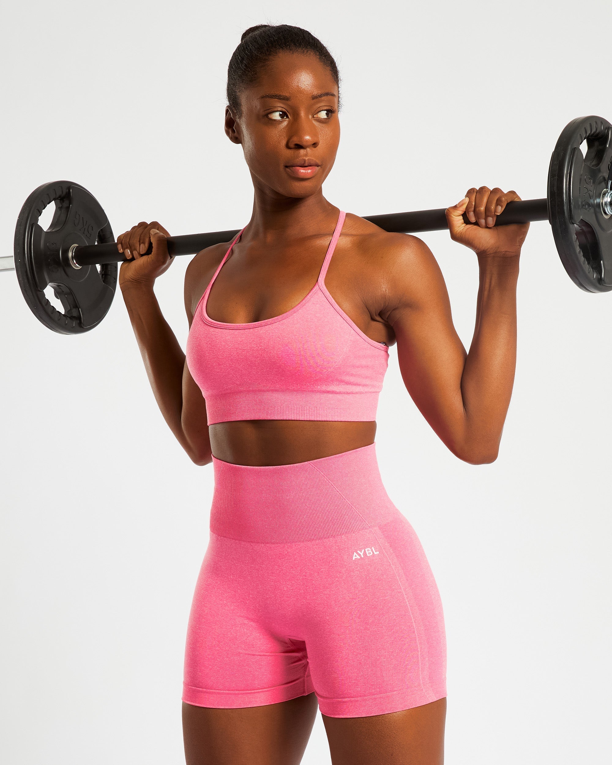 Empower Seamless Shorts - Rose Marl