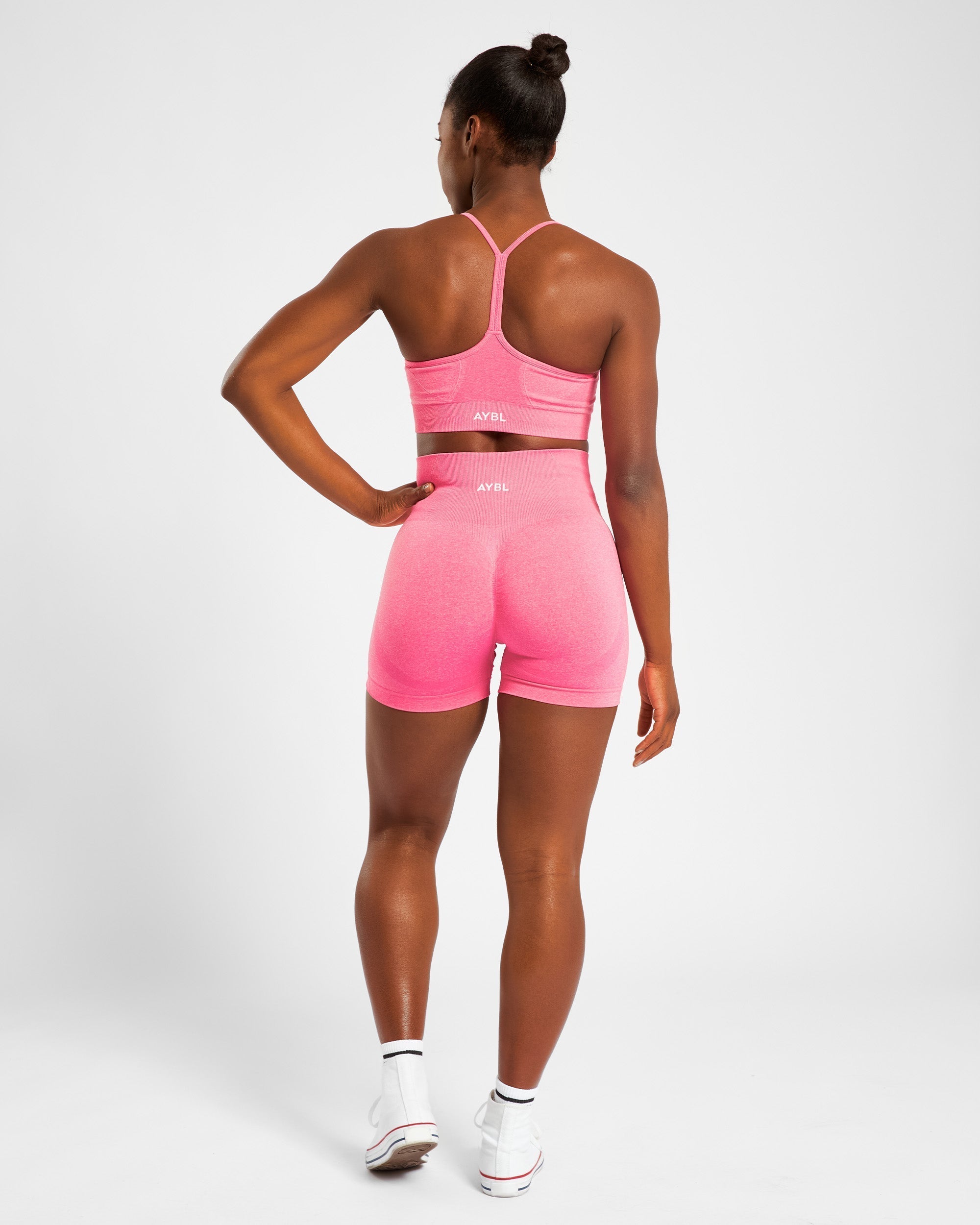 Empower Seamless Shorts - Rose Marl