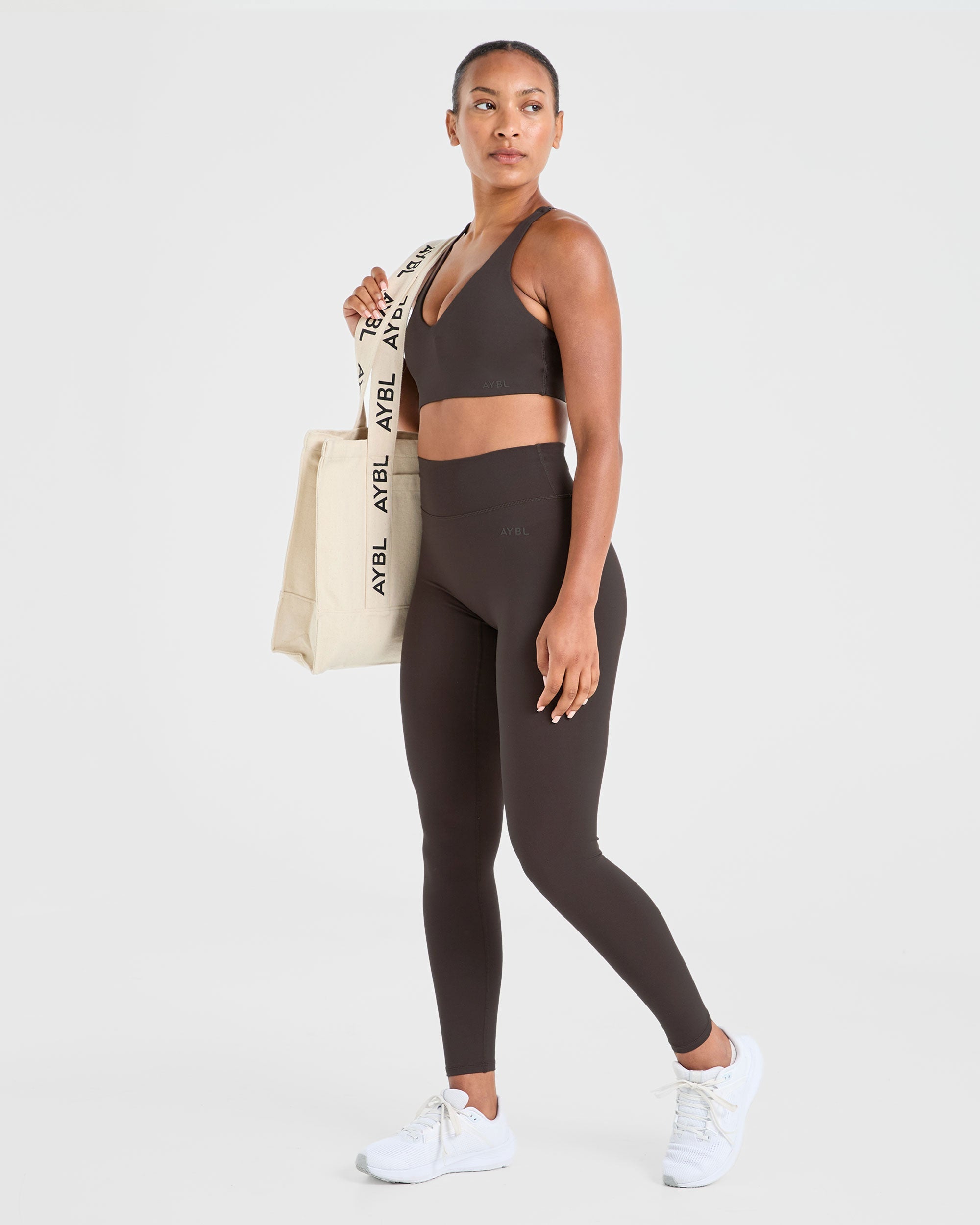 Staple Leggings - Coffee Brun