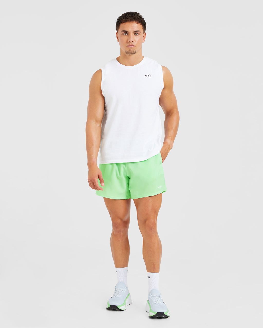 Core 5" Shorts - Lime Vert
