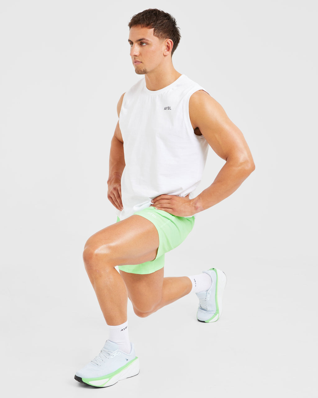 Core 5" Shorts - Lime Vert
