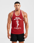 Wesley Vissers X Classic Bodybuilding Stringer - Deep Rouge
