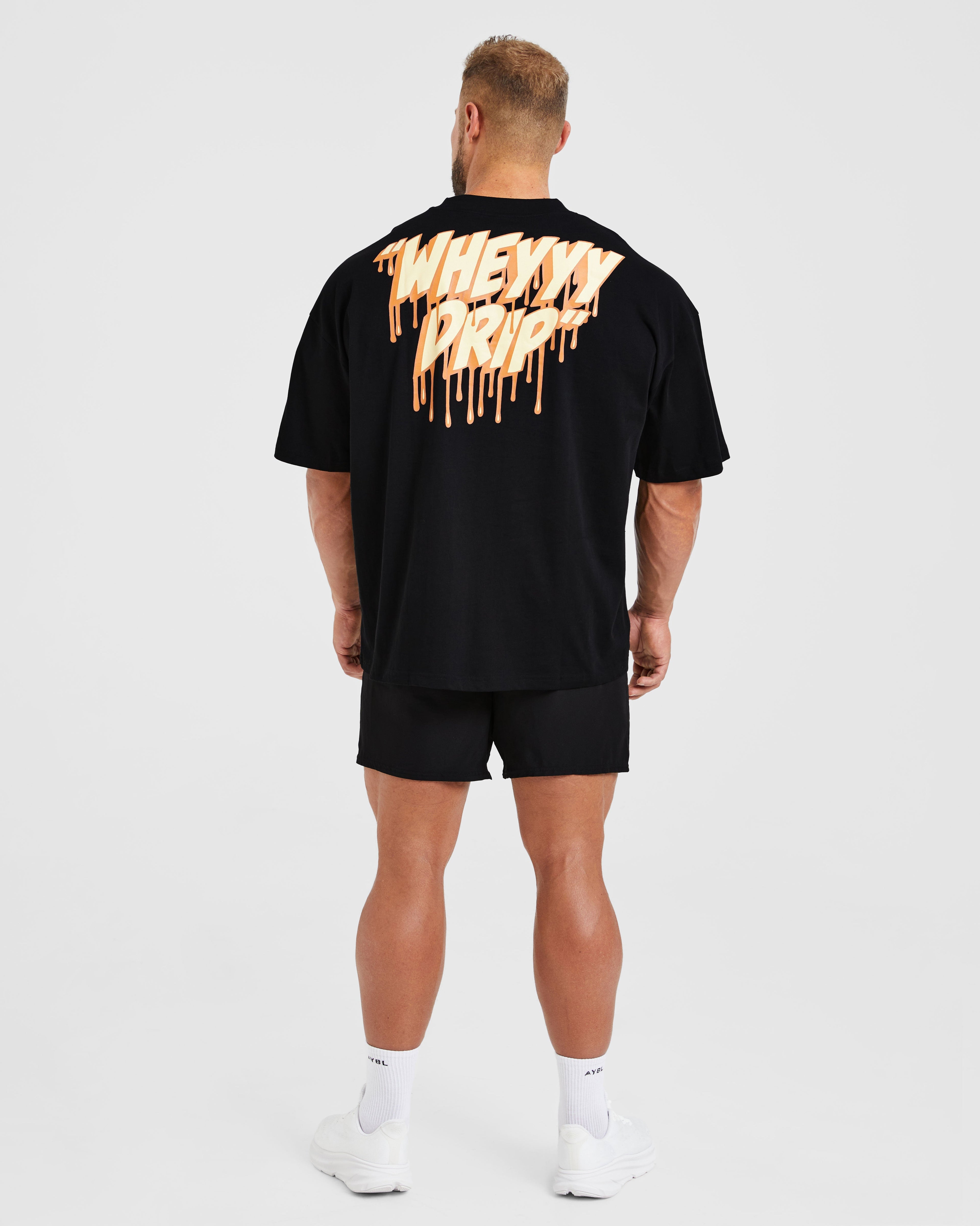 Wesley Vissers X Wheyyy Drip Oversized T Shirt - Noir