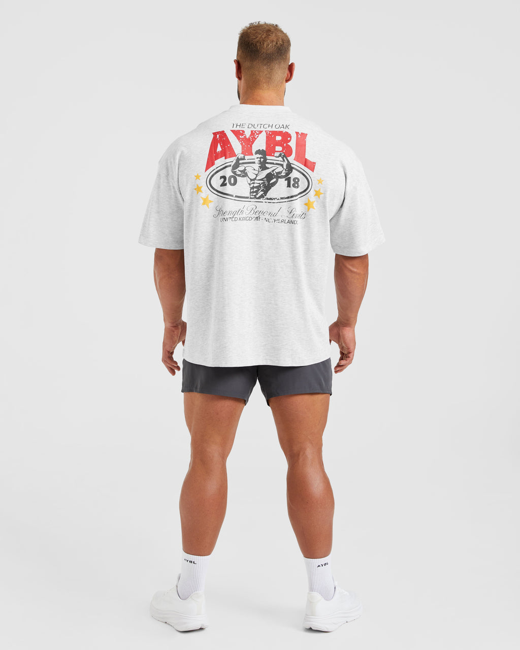 Wesley Vissers X Beyond Limits Oversized T Shirt - Gris Marl