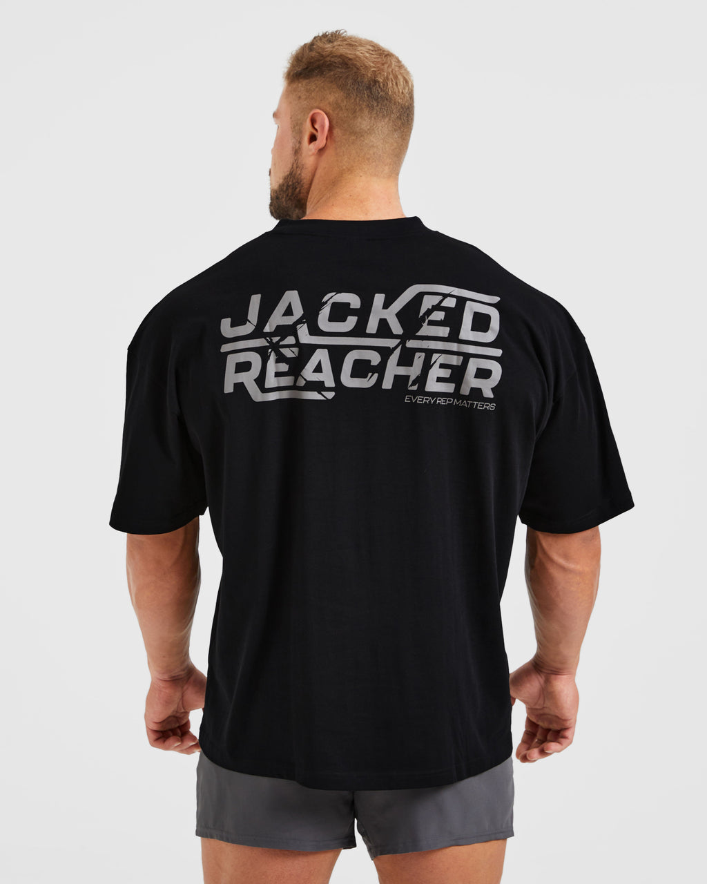 Wesley Vissers X Jacked Reacher Oversized T Shirt - Noir