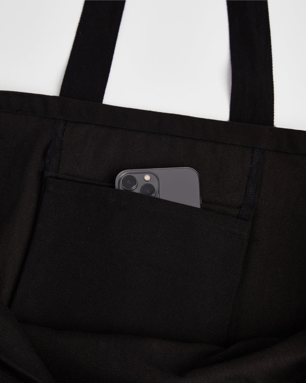 Varsity Tote Bag - Noir